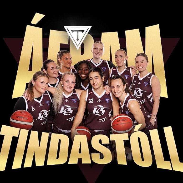 Kvennalið Tindastóls. Myndin er frá í haust. MYND: DAVÍÐ MÁR