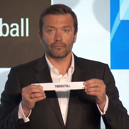 Skjáskot af drættinum.