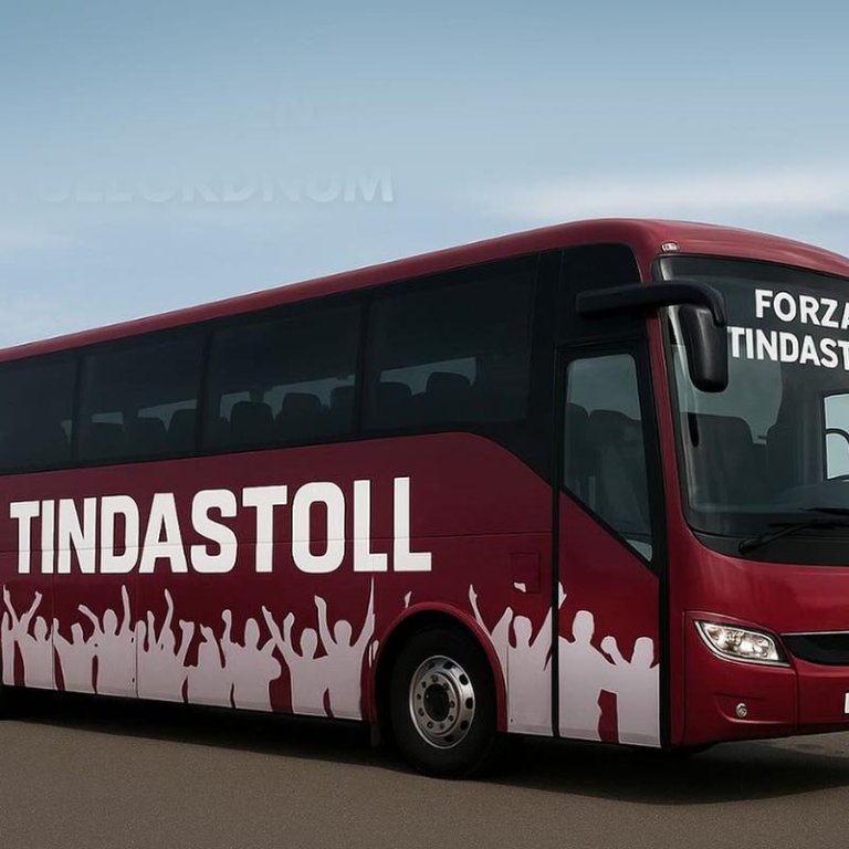 Allir með í rútuferð! MYND AF FACEBOOK