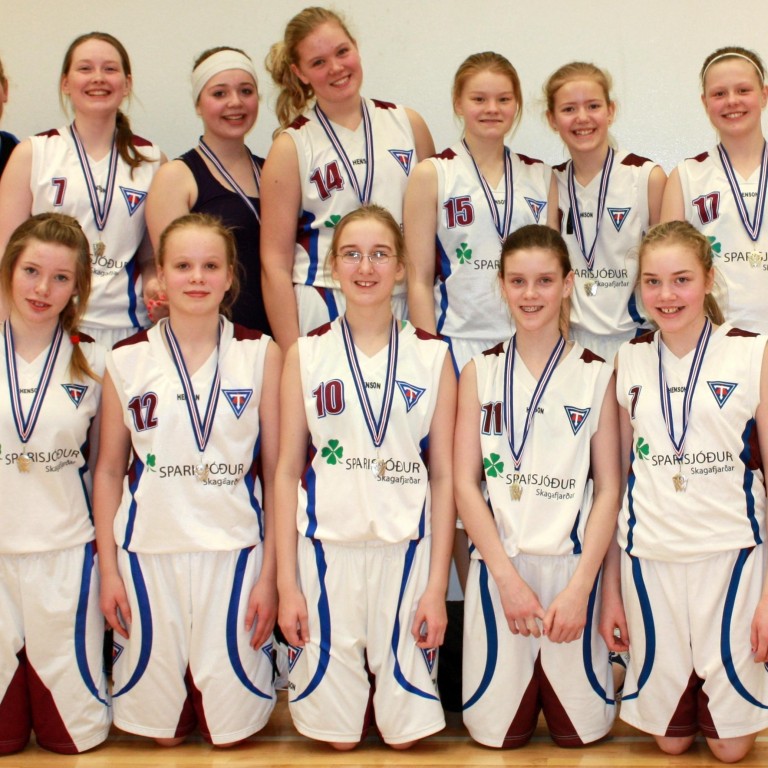 Tindastólsstúlkur með silfur á Íslandsmóti