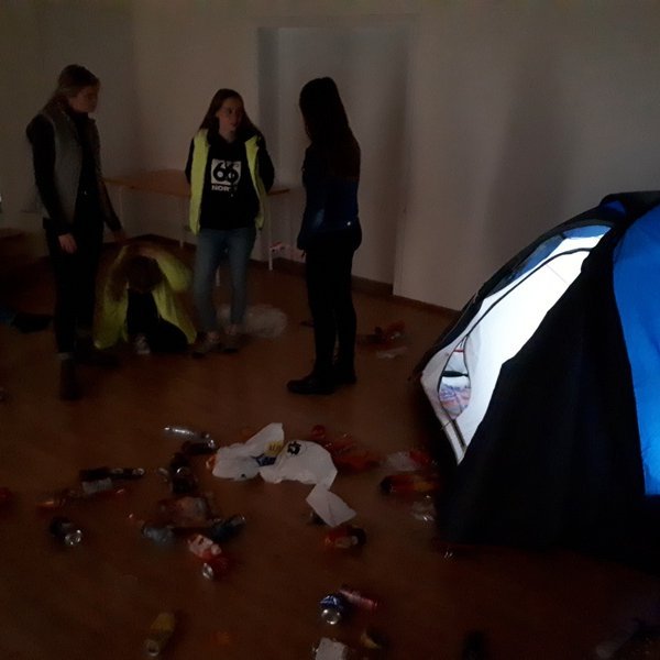 Frá sýningu Varmahlíðarskóla á Tjaldinu. Myndir: Íris Olga Lúðvíksdóttir.