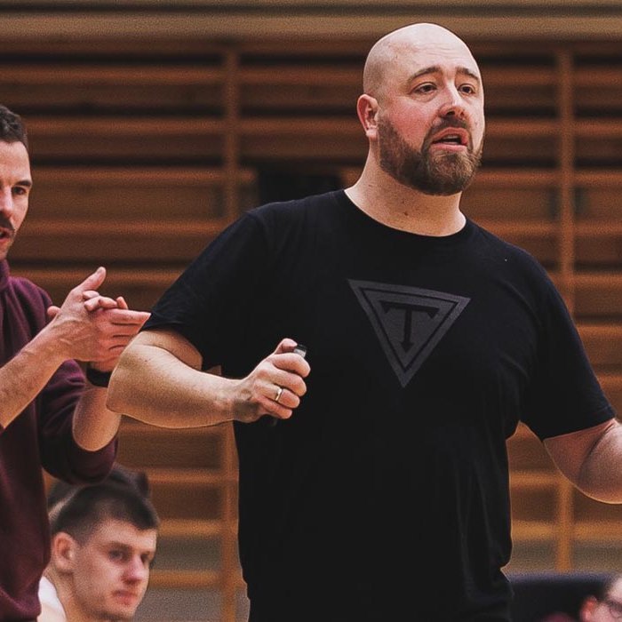 Arnar og Karl Ágúst voru með allt upp á tíu í gærkvöldi. Arnar sagði eftir leik að svona væru íþróttir: „Stundum ertu on og stundum ekki.“ MYND: DAVÍÐ MÁR