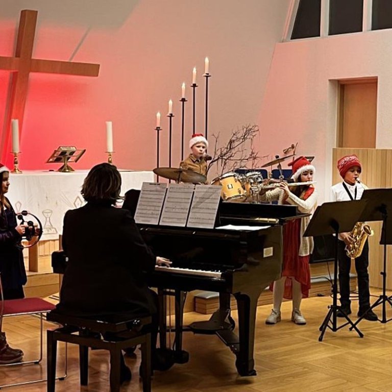 Frá tónleikum Tónlistarskóla Austur-Húnavatnssýslu. MYND AF HEIMASÍÐU SKÓLANS