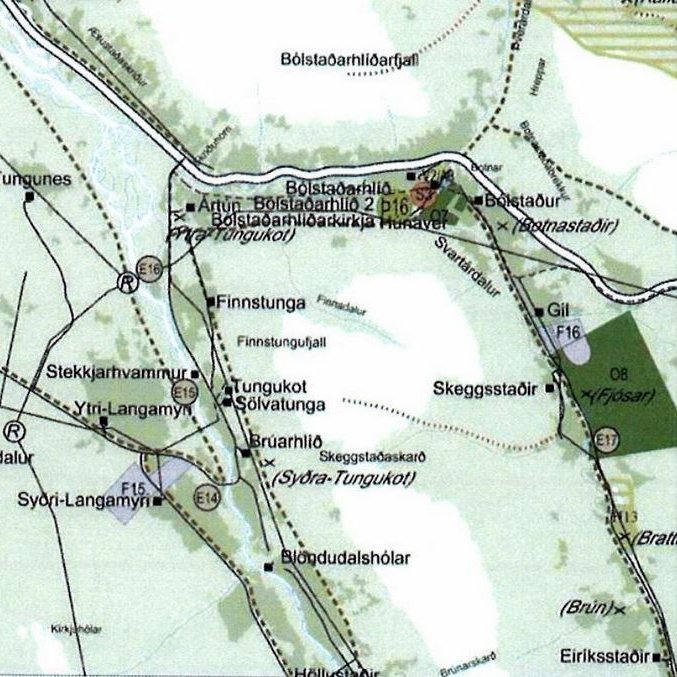 Finnstunga í Blöndudal er dæmi um nafnaskipti en um tíma fékk jörðin nafnið Sölvatunga.