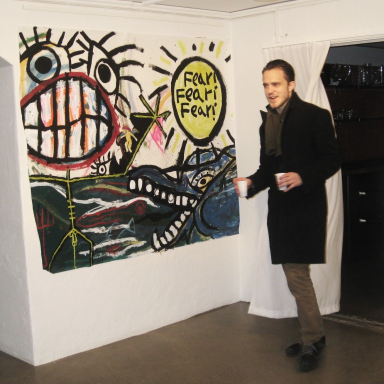 Krökkum kennt að teikna á boli