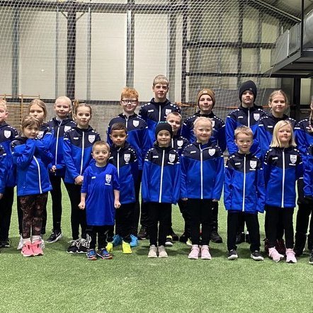 Hraustir krakkar sem kepptu fyrir Umf Hvöt Blönduósi um helgina. Myndir af FB-síðu USAH.