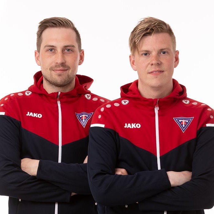 Guðni Þór og Óskar Smári. MYND: DAVÍÐ MÁR