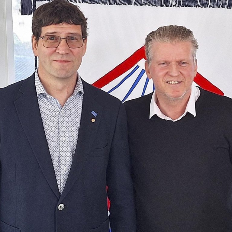 Gunnar Þór Gestsson og Viðar Sigurjónsson. MYND: UMSS