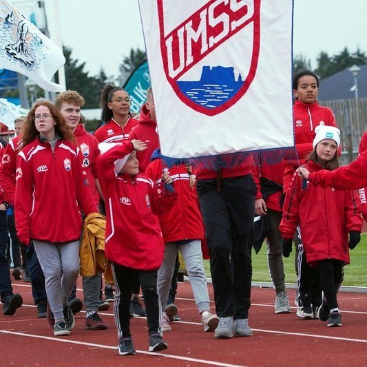 Þátttakendur frá UMSS á Unglingalandsmóti UMFÍ. Mynd UMFÍ