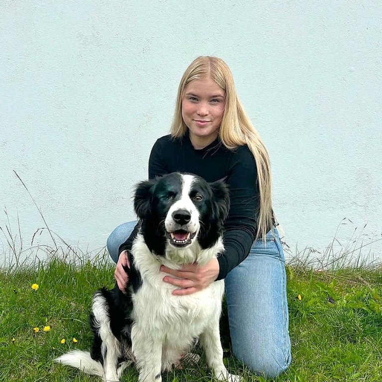 Una Ósk og Mía. MYND AÐSEND