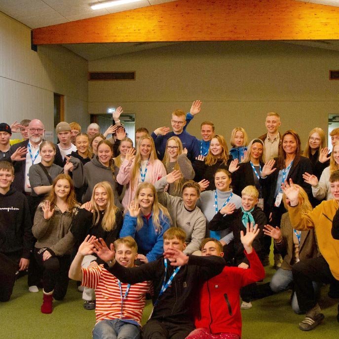 Þátttakendur á ráðstefnunni á Reykjum. MYND AF VEF UMFÍ