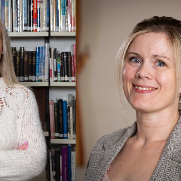 Álfhildur Leifsddóttir og Auður Inga Ingimarsdóttir, nýjir leiðtogar í Skagafirði. Mynd: skagafjordur.is