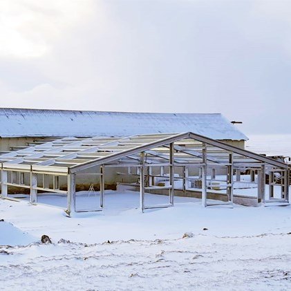 Nýbyggingin á Urriðaá. Mynd: Dagbjört Diljá Einþórsdóttir