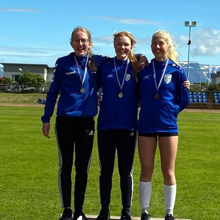 Verðlaunahafar frá USAH. Mynd:Facebooksíða USAH