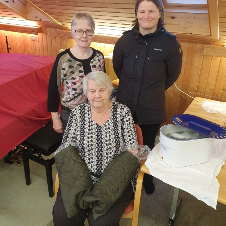 Stella Bára Guðbjörnsdóttir, Ingibjörg Jónsdóttir og Elínborg Ólafsdóttir. Mynd tekin af heimasíðu Húnaþings vestra.