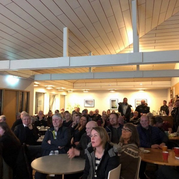 Til fundarins mættu rúmlega 80 manns. Mynd:hunathing.is