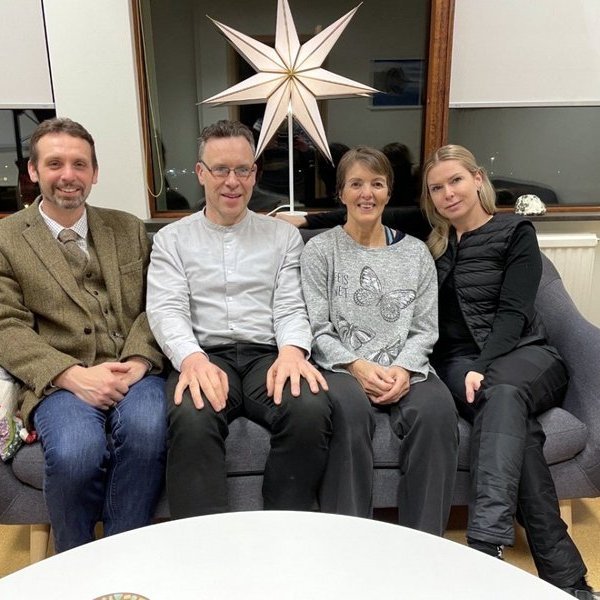 Á mynd f.v.: Sigurður Þór Ágústsson, Magnús Magnússon, Ólöf Ólafsdóttir og Elísa Ýr Sverrisdóttir. Mynd: hunathing.is.