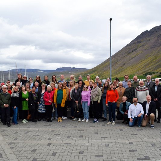 Frá flokksráðsfundi Vinstri hreyfingarinnar græns framboðs um helgina. Aðsend mynd.