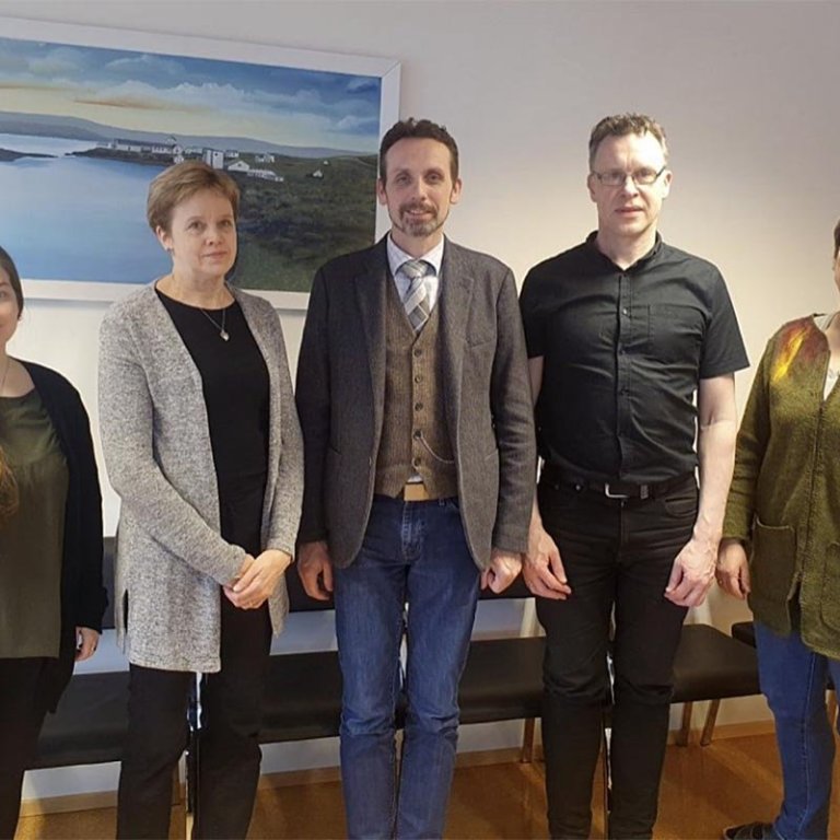 Myndin var tekin þegar samstarfið var ákveðið. MYND AF HÚNAÞING.IS