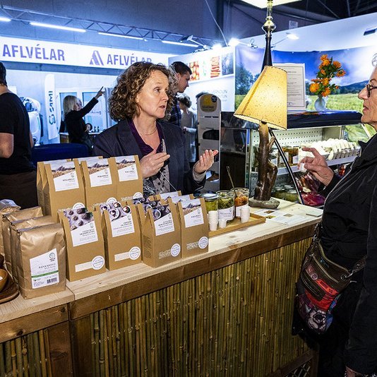 Frá fyrri sýningu ÍSLENSKUR LANDBÚNAÐUR . Aðsend mynd.