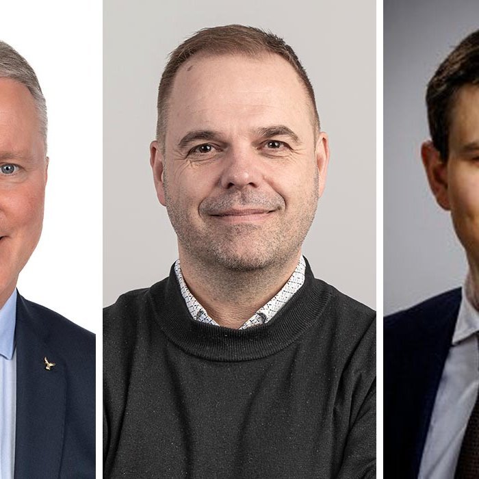 Njáll Trausti Friðbjertsson, Björn Bjarki Þorsteinsson og Vilhjálmur Árnason.