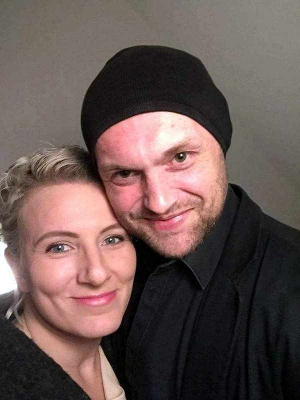>Matgæðingarnir Sigrún Heiða og Eðvarð.